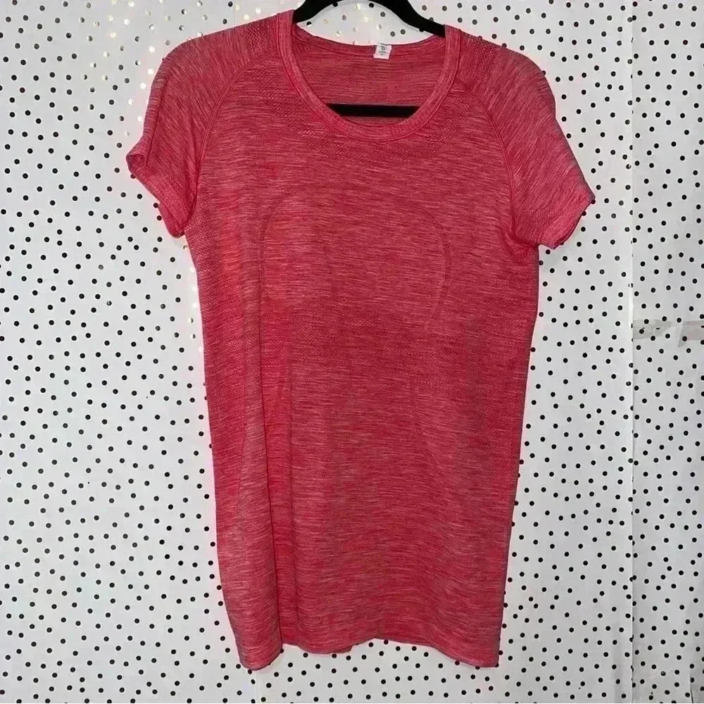 Lululemon Red Swiftly Top